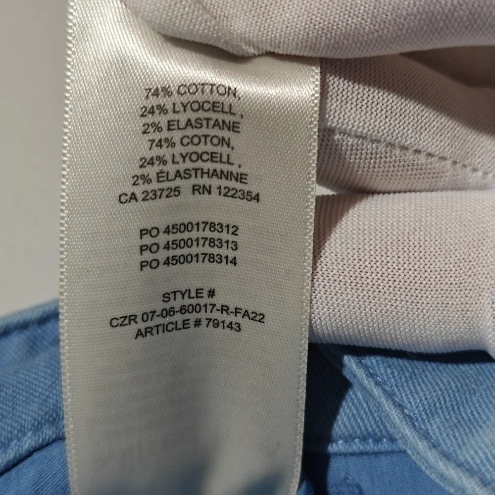 Wilfred measurements waist